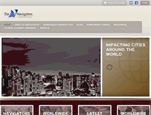 Tablet Screenshot of navigatorsworldwide.org